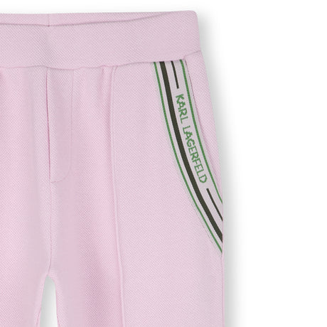 Karl Lagerfeld Girls Cafe Terrase D2 Jogging Bottoms - Pink