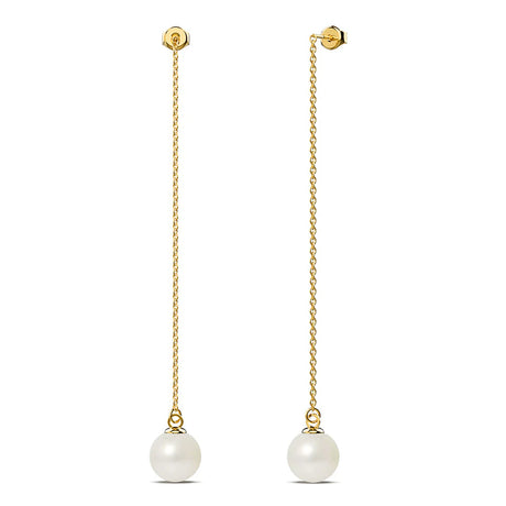 Krystal Couture Katarina Pearl Drop Earrings Embellished with SWAROVSKI Crystals Pearls