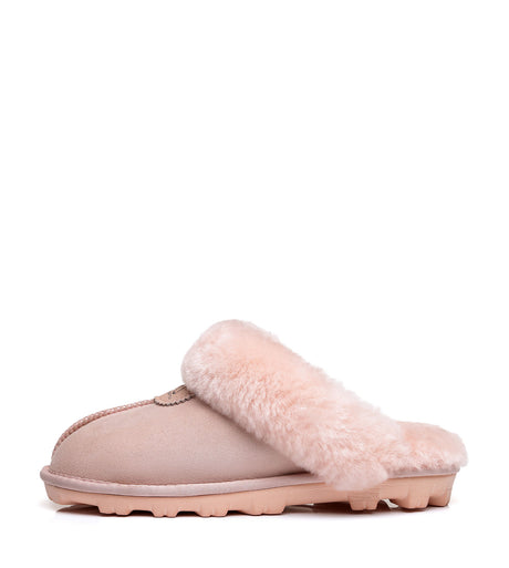 Australian Shepherd UGG Waffle Slipper - Pink