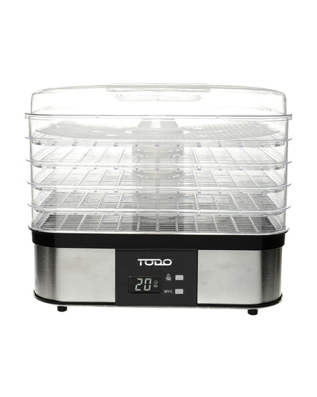 TODO 250W Stainless Steel Food Dehydrator Preserve Yogurt Fruit Dryer Jerky Maker