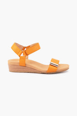Silver Lining Utica Plain Arancio Pebble