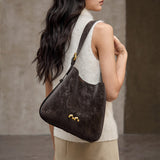 Nalandu Midnight Luxe Large Capacity Tote Bag - Chocolate