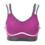 High Impact Bounce Control Wireless Workout Bra - Purple