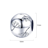 Solid 925 Sterling Silver Dandelions Pandora Inspired Charm