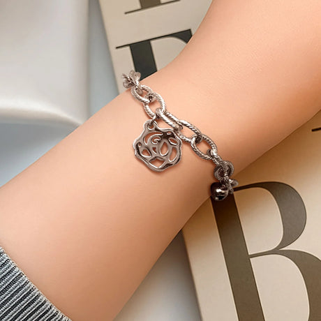 Bullion Gold Mixed Charm Bracelet
