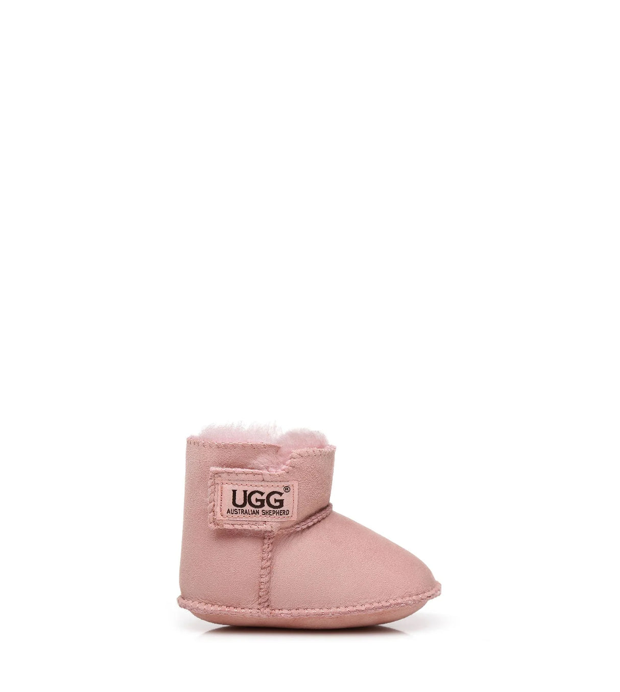 Baby Erin Booties in Pink