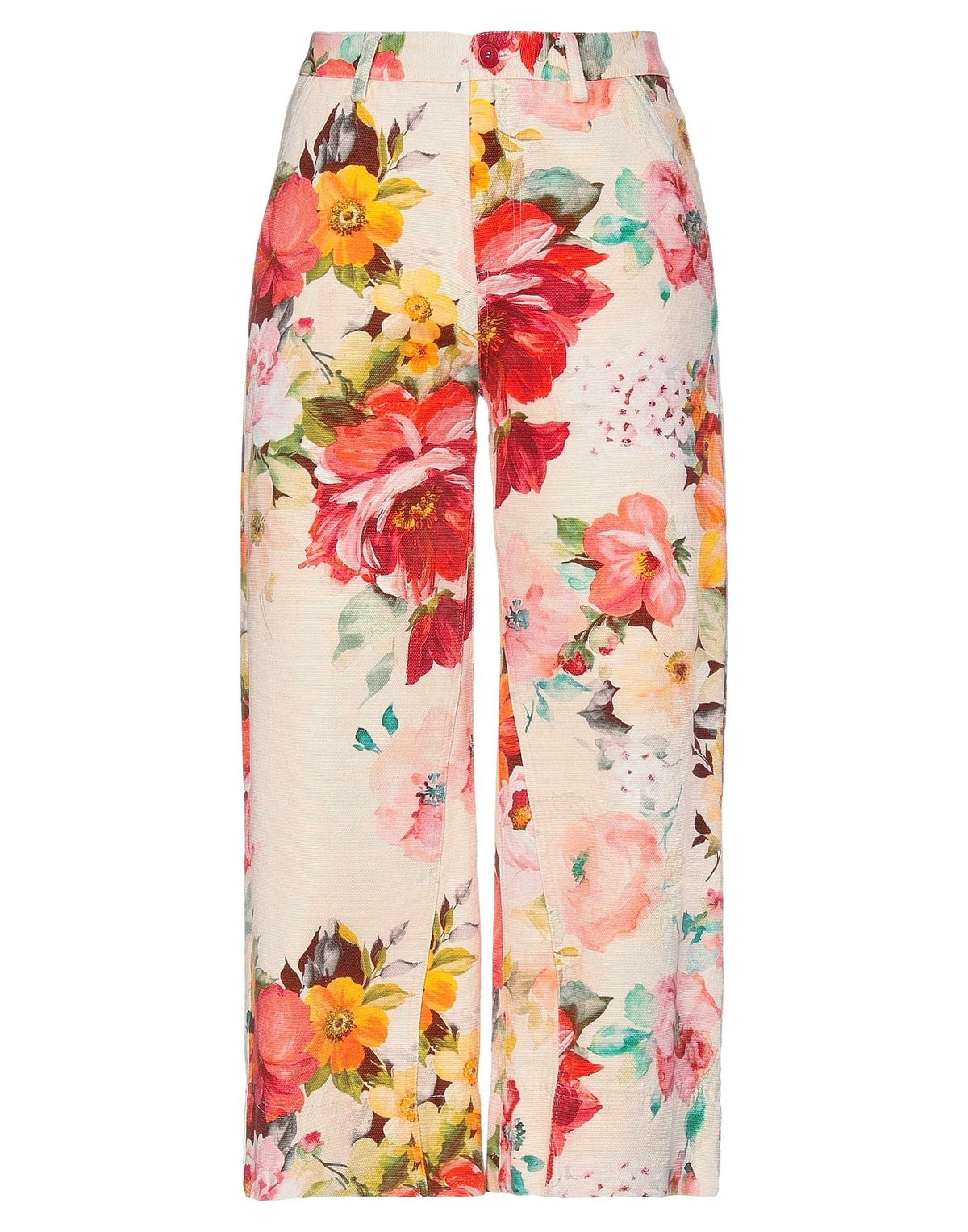 Virna Drò Womens Pants - Apricot