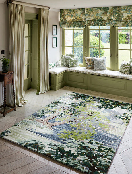Sanderson Ancient Canopy Forest Green 146708 Rug