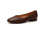 Bosccolo Womens Ballerina - Chocolate