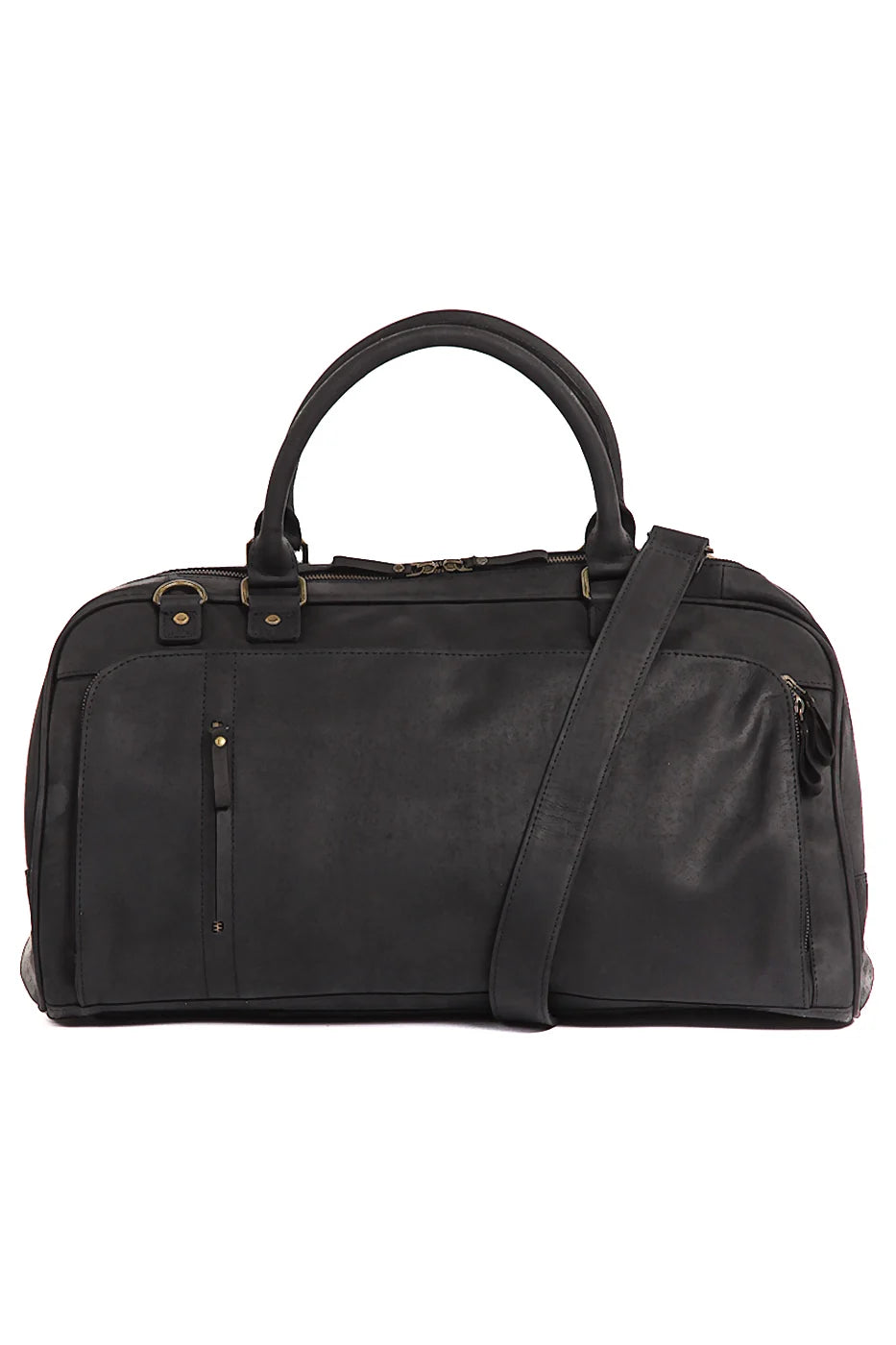 Mens Black Leather Bag