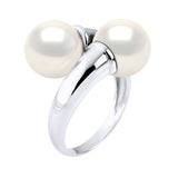 Ring "You & Me" Bulk - "Natural White" - Ring Size 48 (France)- see enclosed Sizer