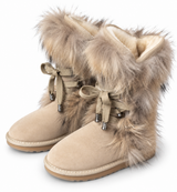 Australian Leather Ugg Long Fozy Lace - Natural - AU4