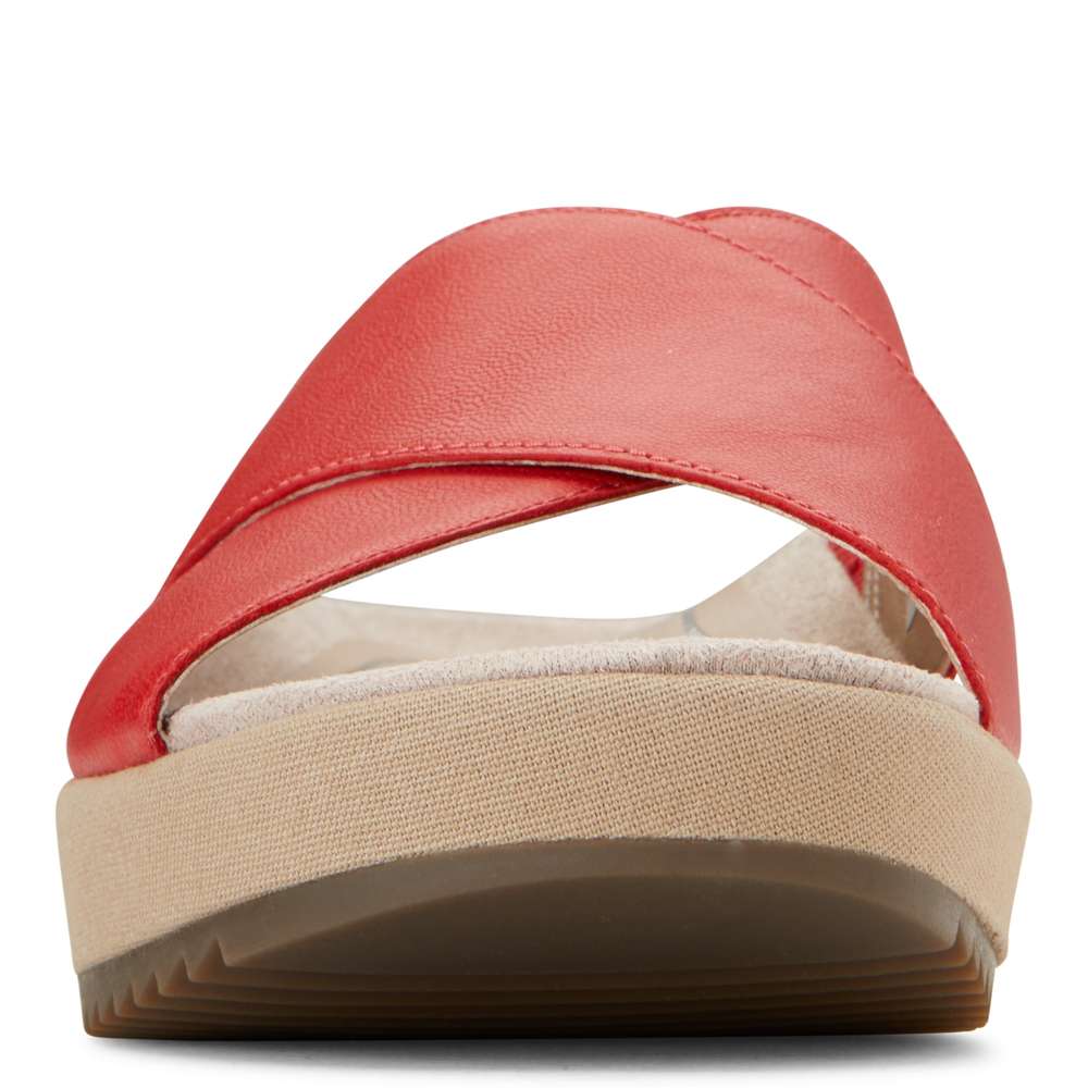 Vionic Hayden Platform Slide - Cherry