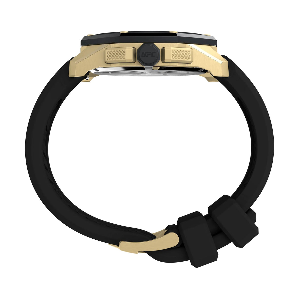 Timex UFC Icon Chrono Gold Black Silicone