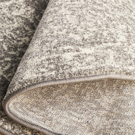 Evoke 256 Grey Round Rug