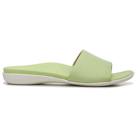 Vionic Val Slide - Pale Lime