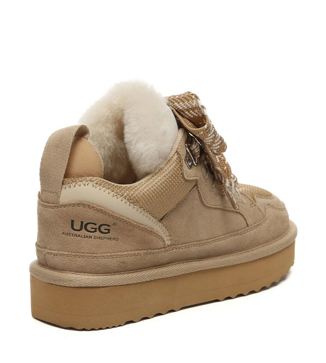 Parkyr Platform Sneakers in Sand