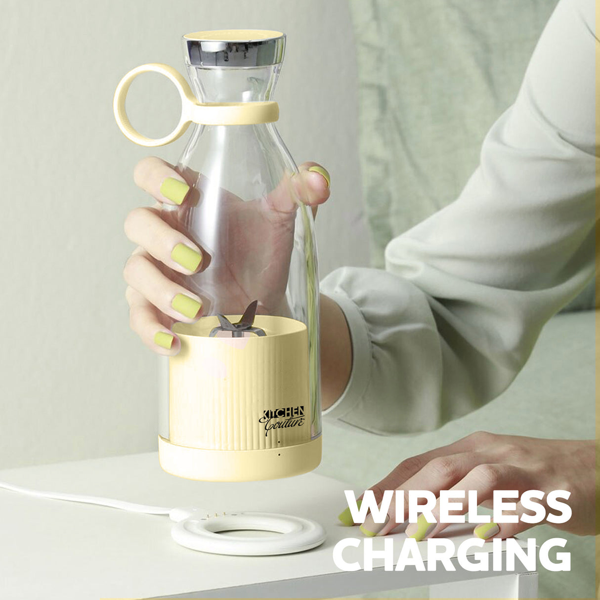 Kitchen Couture Fusion Portable Blender - Lemon