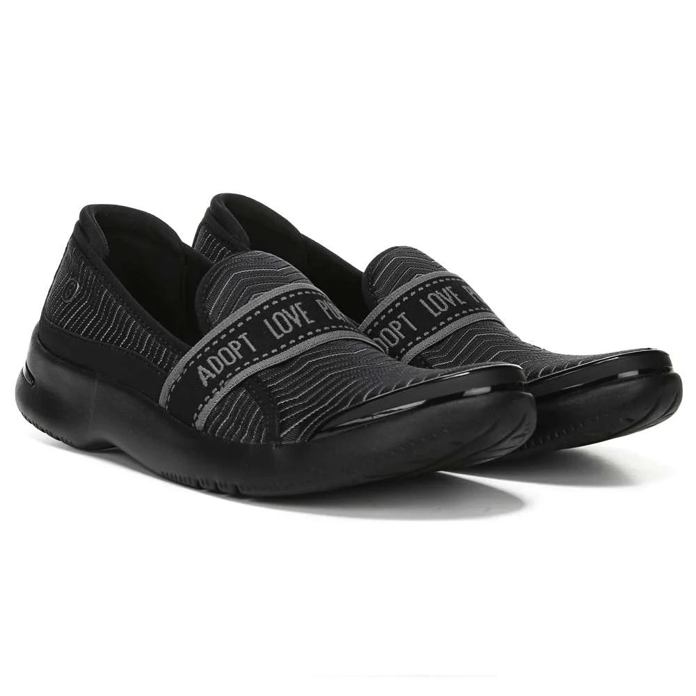 Bzees Attraction Slip-On Casual Sneaker - Black
