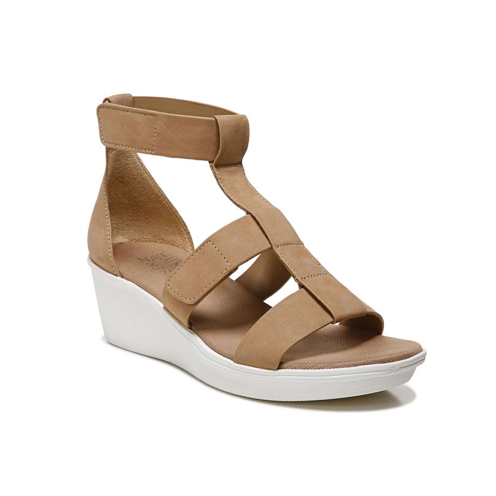 Rylan Wedge Sandal - Birchwood