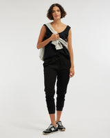 Amelius Kieran Cropped Jogger - Black