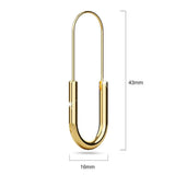 Bullion Gold Havana Gold Dangle Earrings
