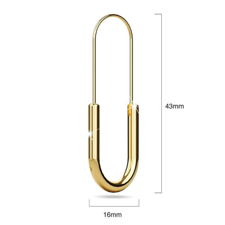 Bullion Gold Havana Gold Dangle Earrings