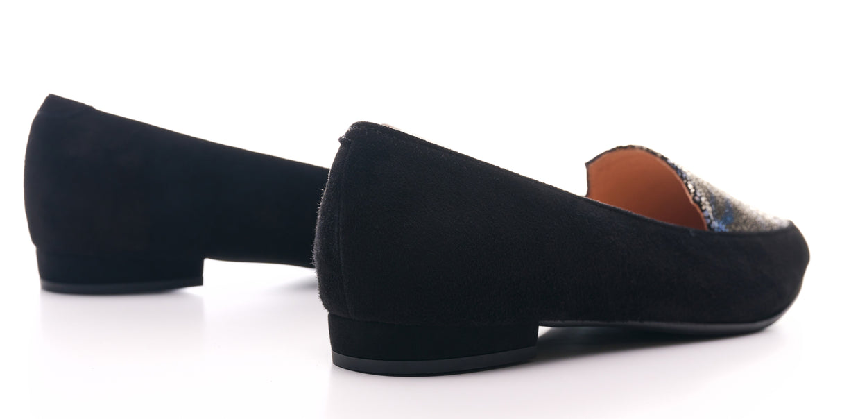 Bosccolo Womens Moccasin - Black