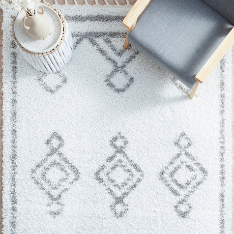 Casablanca Temara White Rug