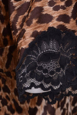 Dolce & Gabbana Women Animal Print Dressing Gown