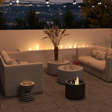Havana Noke Smokeless Fire Pit Stainless Steel Portable Black