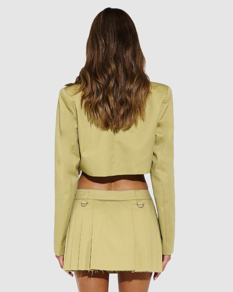 BY.DYLN Porter Jacket - Light Khaki