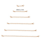 Obsession Necklace Extender Encased in 18k Rose Gold