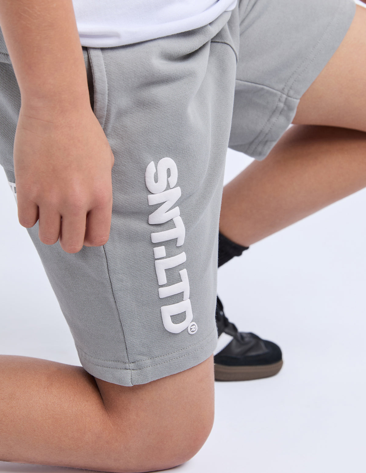 St Goliath Boys Podium Fleece Short - Grey