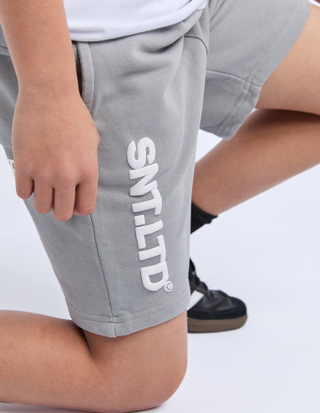 St Goliath Boys Podium Fleece Short - Grey