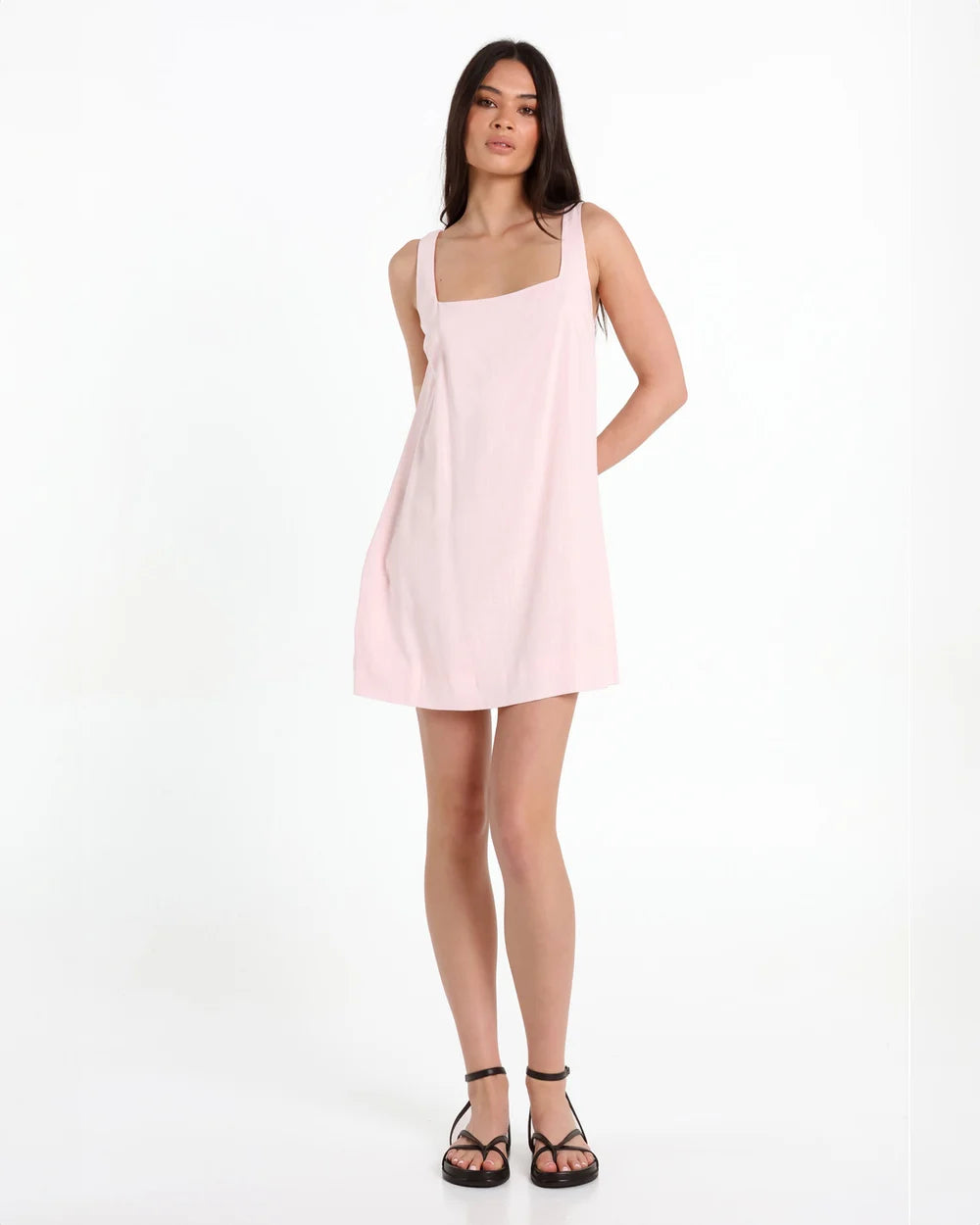 Lost In Lunar Celeste Mini Dress - Pink