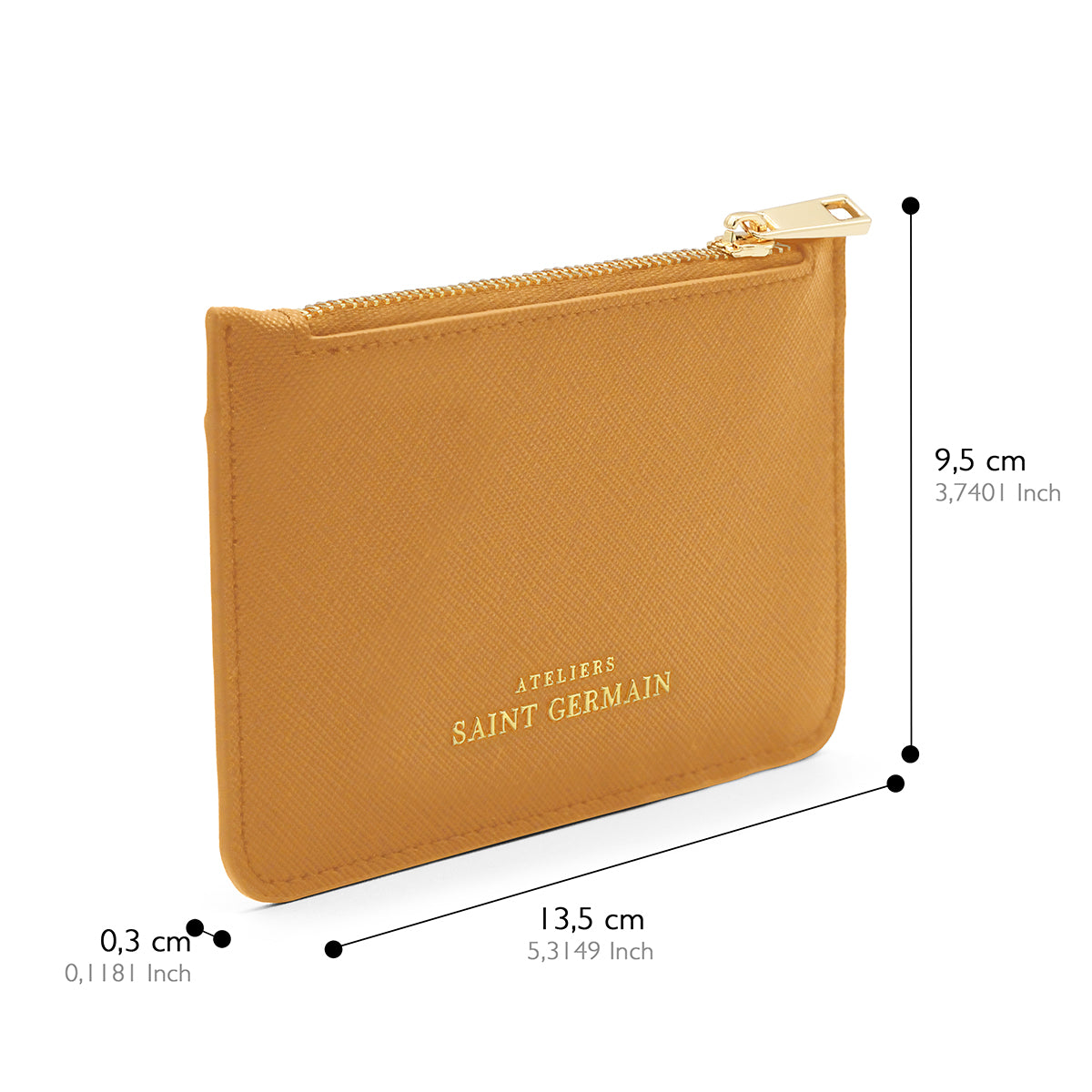 SAINT GERMAIN - Money Bag - Card Holder - BROWN