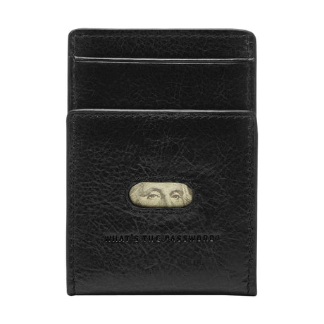 Fossil Andrew Black Card Case