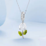 Solid 925 Signature Silver Solaris Shift Petal Charm