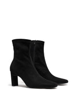 Therapy Bette Black Stretch Faux Suede