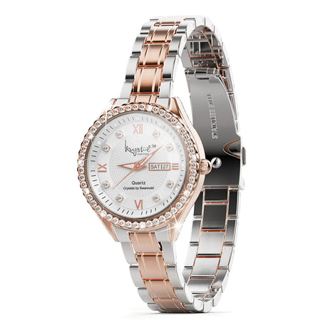 Krystal Couture Lustrous Watch Embellished with SWAROVSKI® Crystals