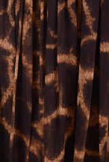 Dolce & Gabbana Women Straps Animal Print Long Dress