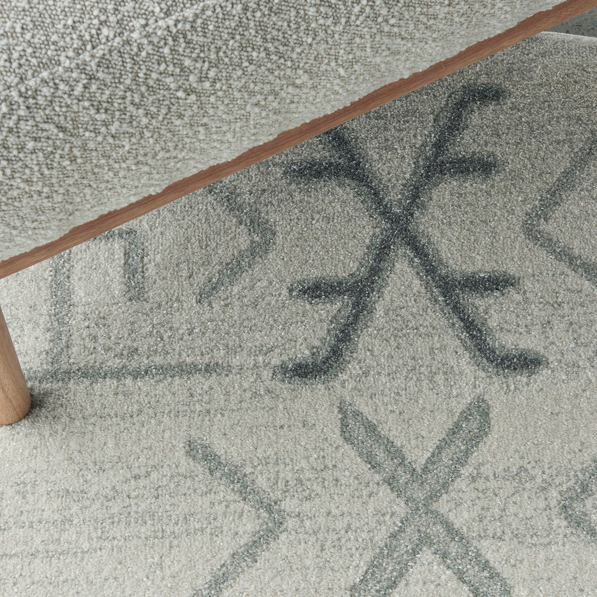 Paradise Cala Grey Round Rug