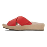 Vionic Hayden Platform Slide - Cherry
