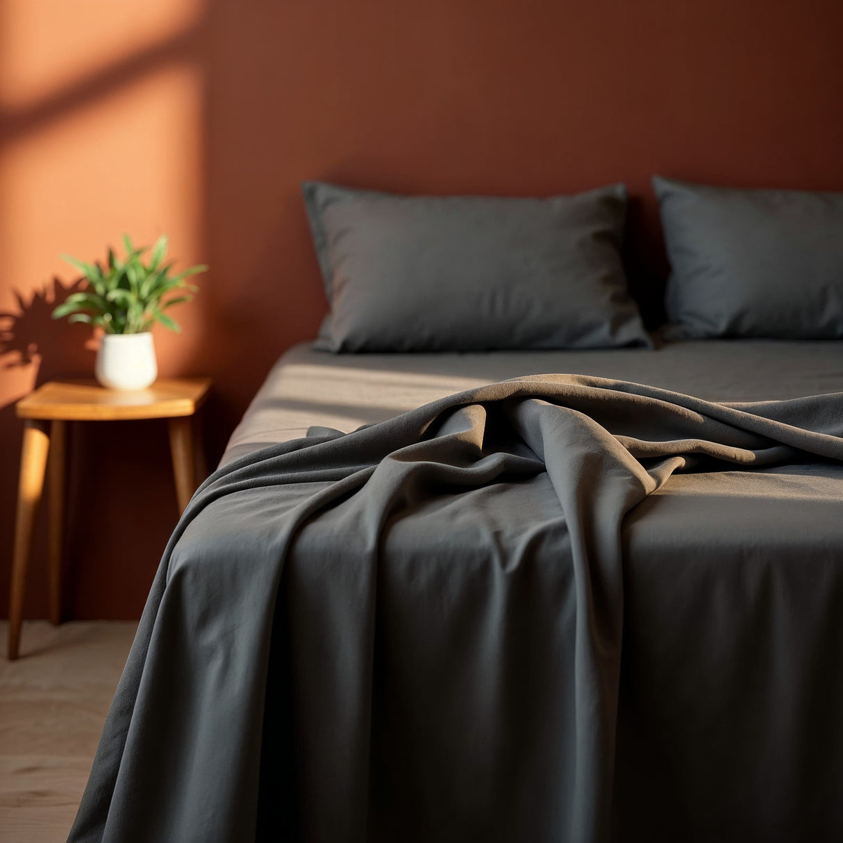 Royal Comfort Balmain 1000TC Bamboo cotton Sheet Sets- Pewter