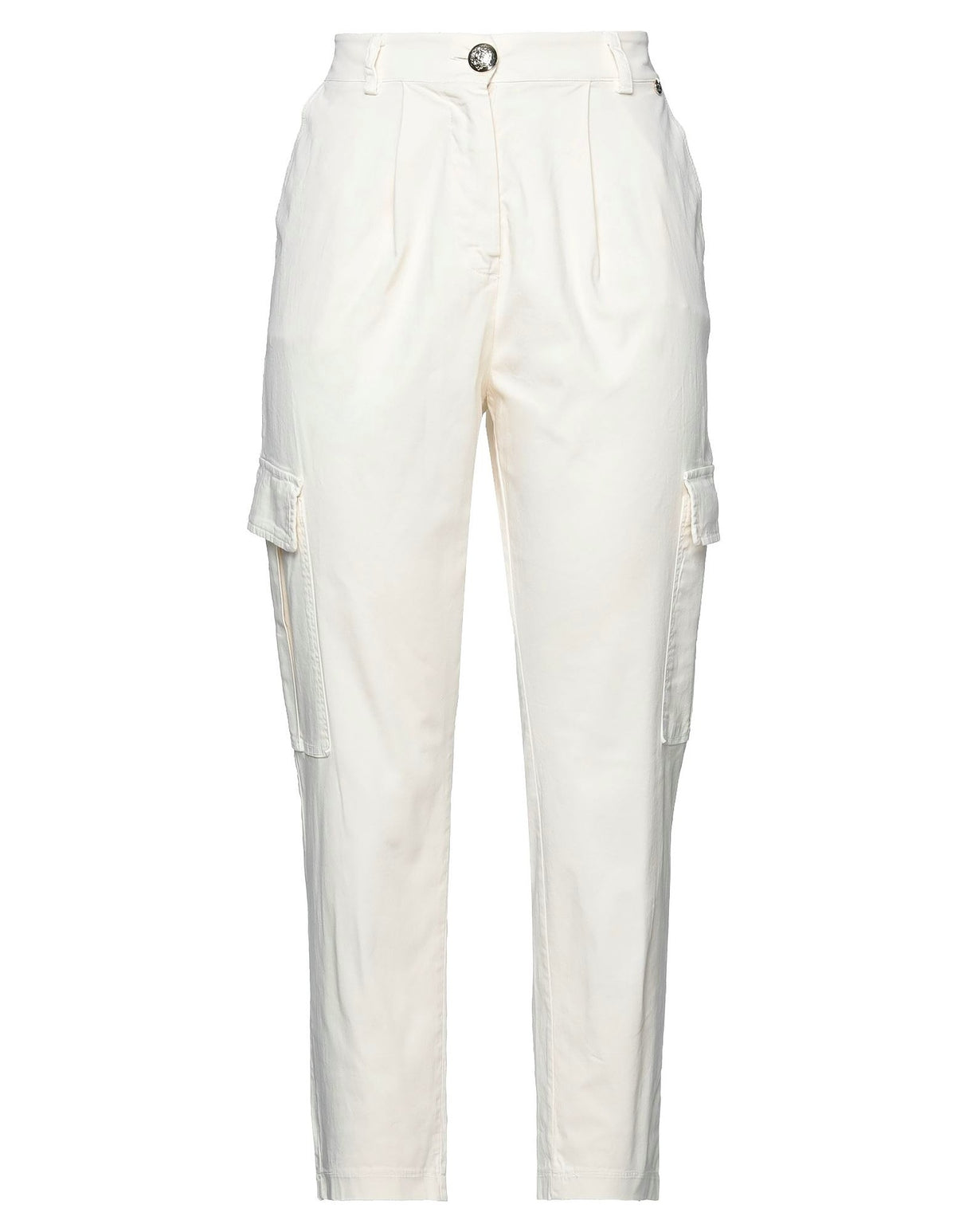 Rebel Queen By Liu •Jo Womens Pants - Ivory