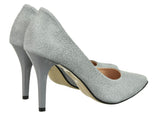 Bosccolo Womens Spike Heels Elite 2169 - Plain Grey