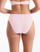 Ambra Refined Rib Skimpy Hi Cut  - Shell