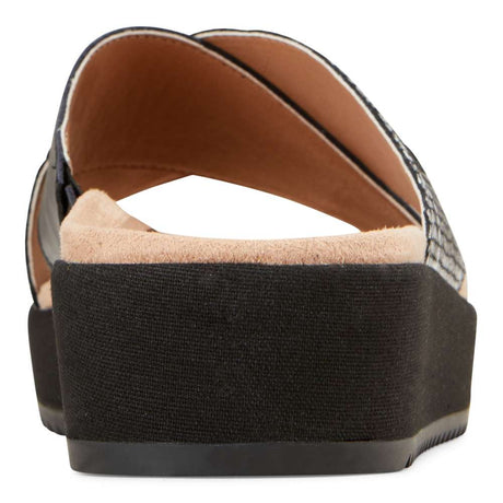 Vionic Hayden Platform Slide - Natural Snake