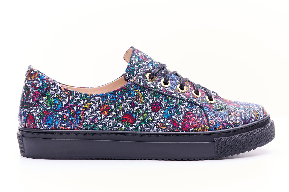 Bosccolo Womens Sneakers - Blue Multicolor